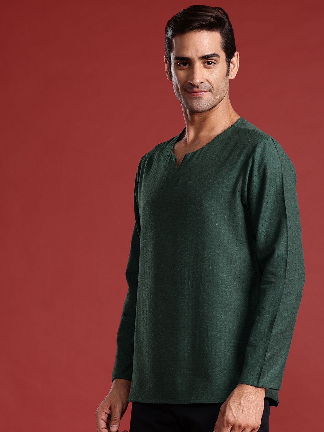 Anouk Woven Design Kurta
