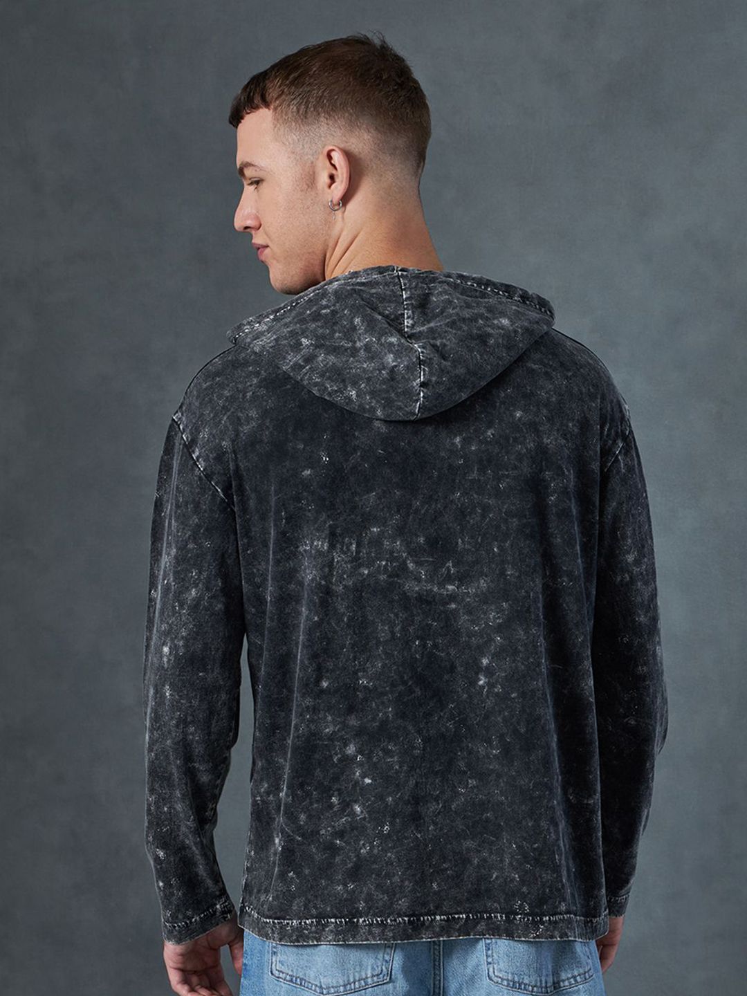 Bewakoof Pure Cotton Hooded T-shirt