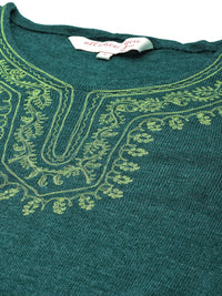 all about you Zari Yoke Design Winter Kurta