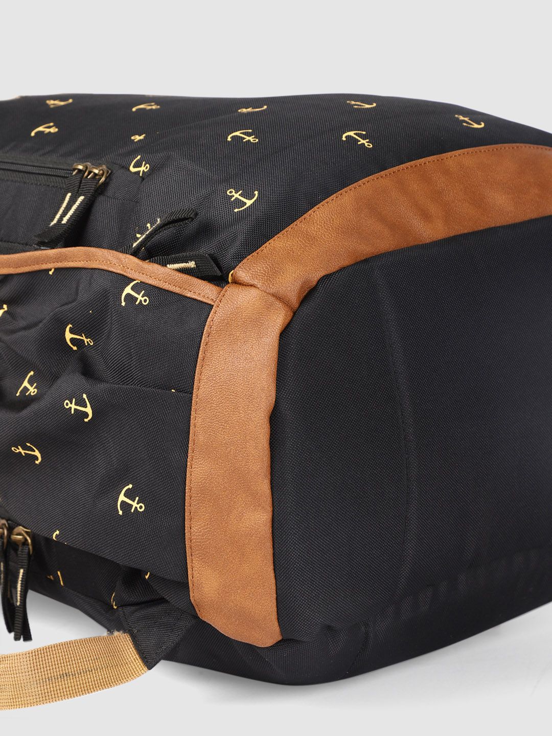 Gear Unisex Black Anchor Print Laptop Backpack