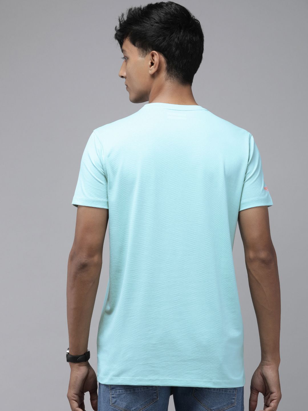 SPYKAR Typography Printed Slim Fit Casual T-shirt