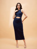 SASSAFRAS BASICS Bodycon Midi Dress