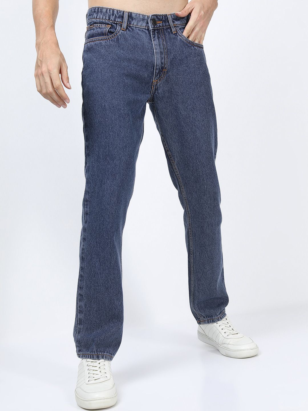 HIGHLANDER Men Straight Fit Mid rise Jeans