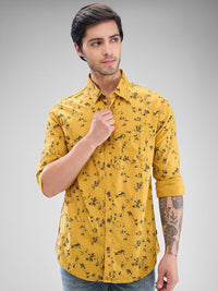 SPYKAR Men Slim Fit Floral Printed Casual Shirt