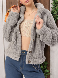DressBerry Snug Chic Faux-Fur Jacket