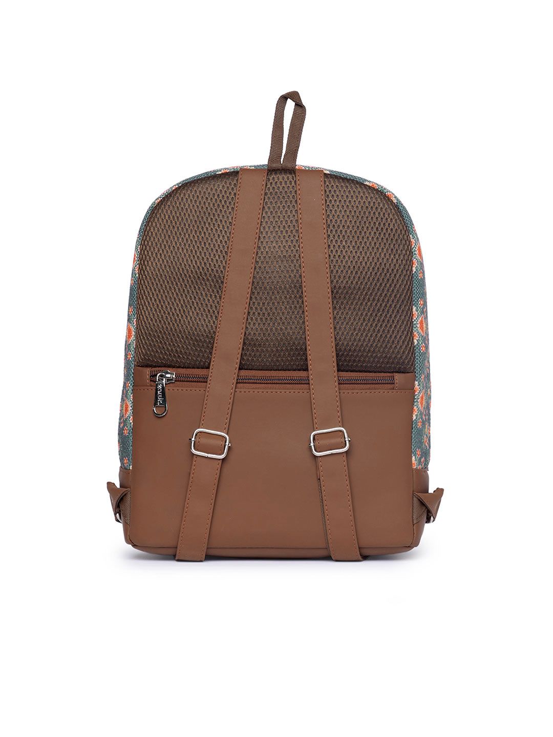 ZOUK Ethnic Motifs Printed Backpack