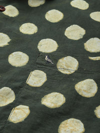 Mr Bowerbird Pure Cotton Bagru Hand Block Printed Printed Tailored Fit Casual Shirt