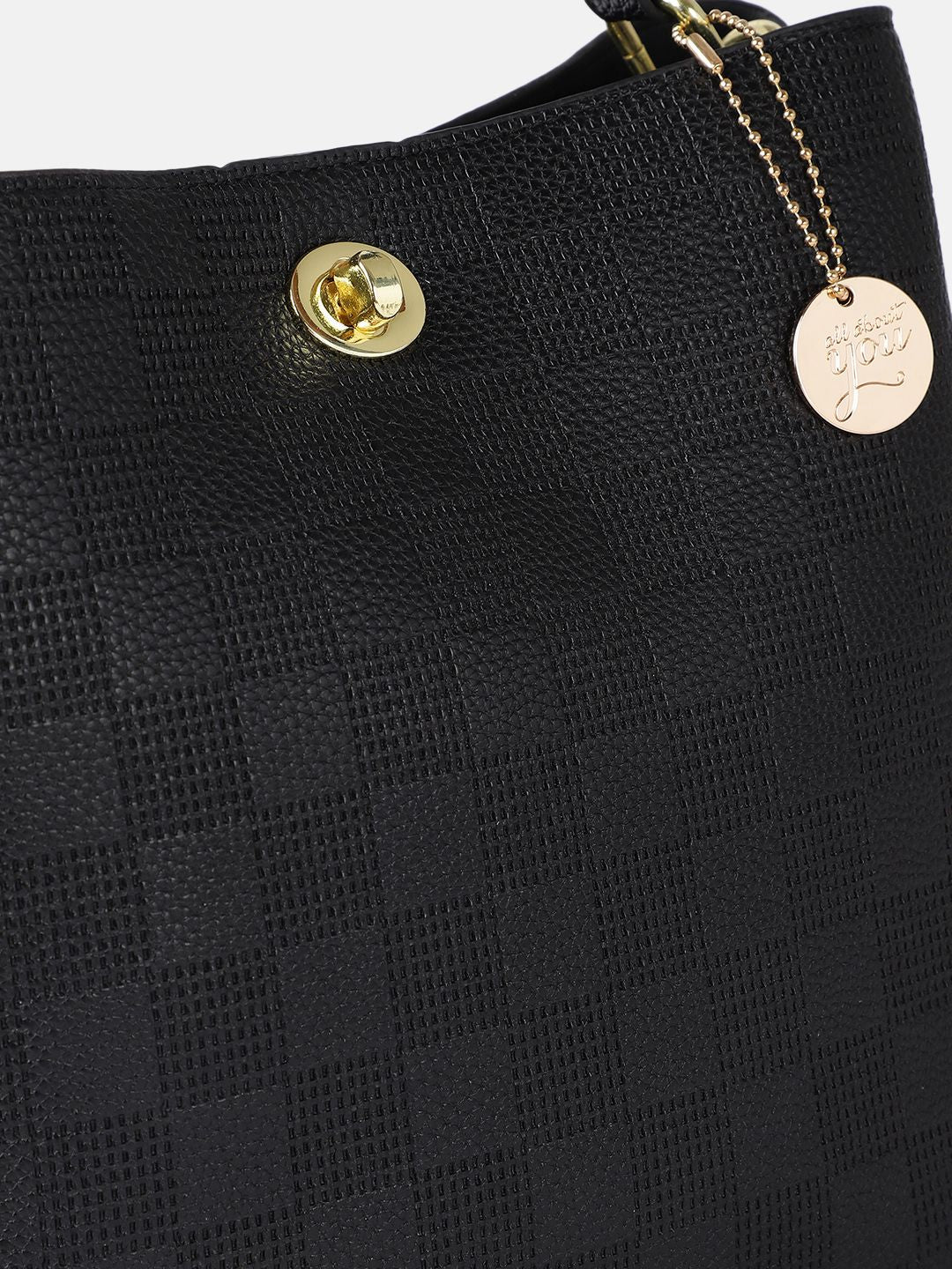 all about you Structured Handheld Bag