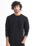 RARE RABBIT Men Shield Sweatshirt