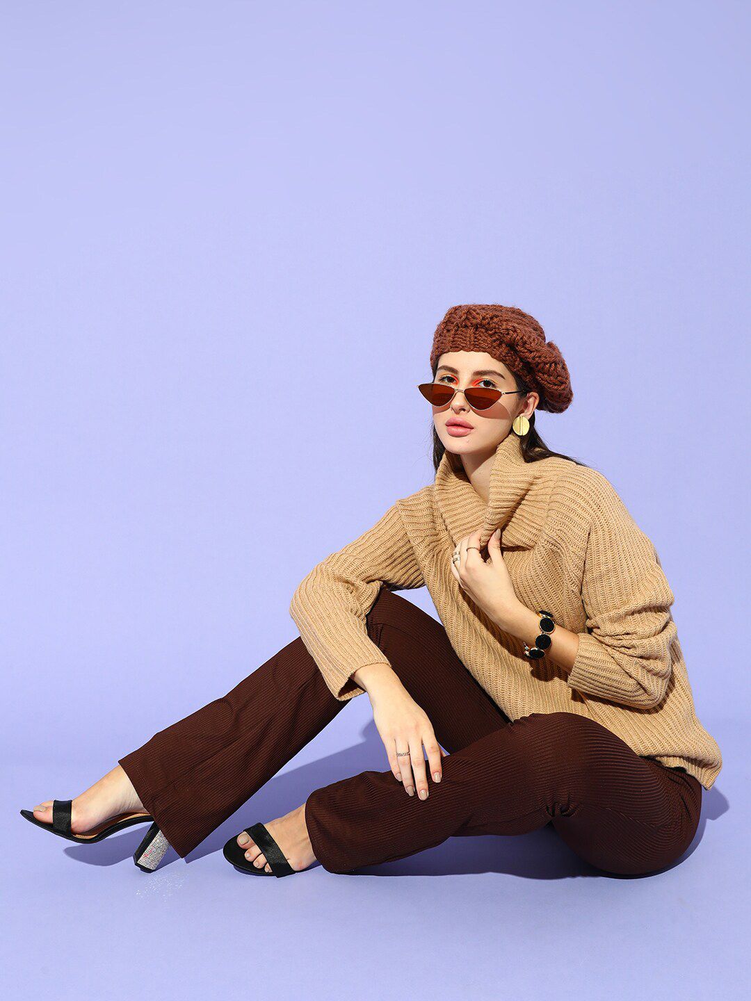 STREET 9 Women Beige Pullover