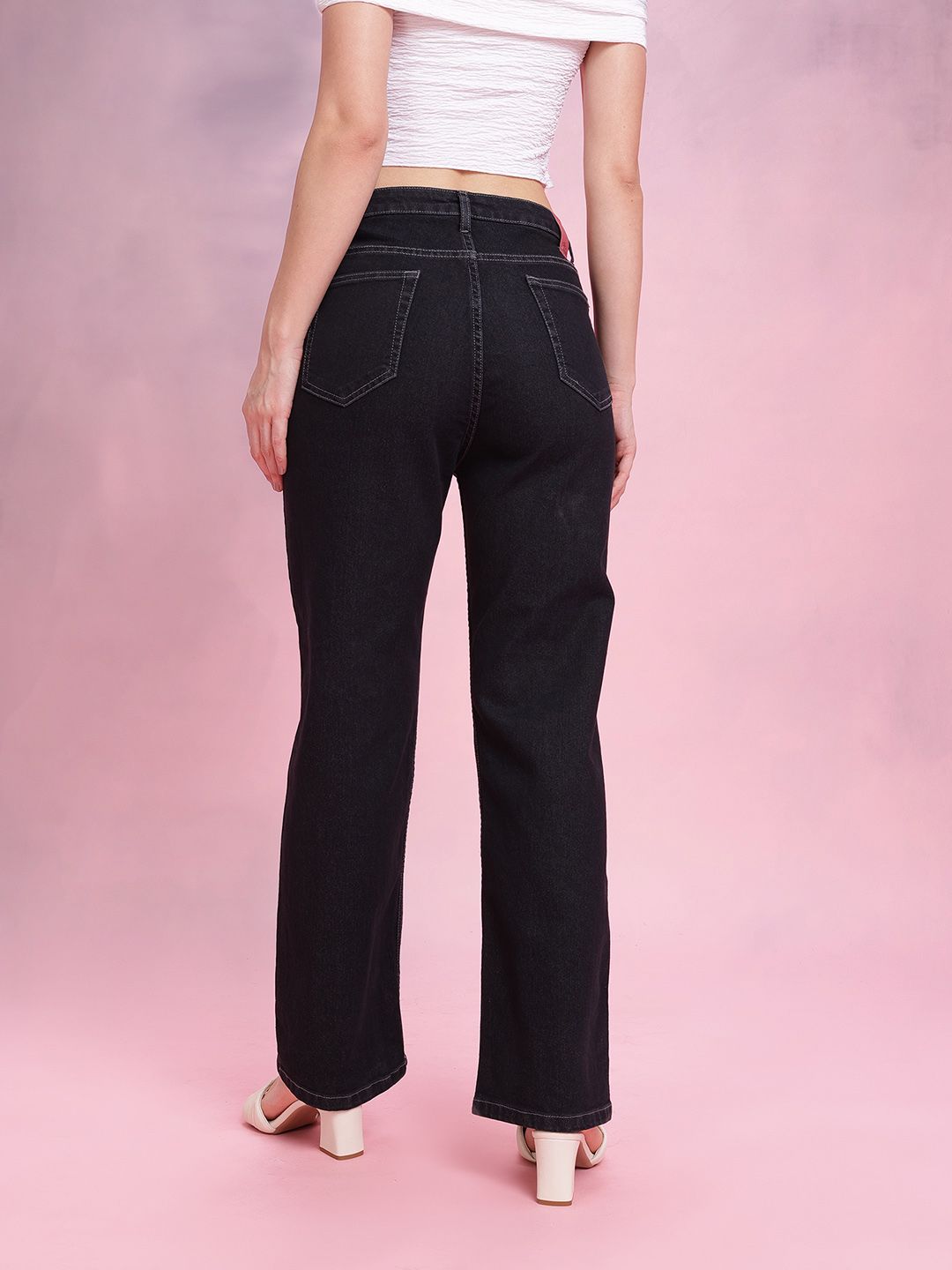 DressBerry Women Straight Fit Jeans