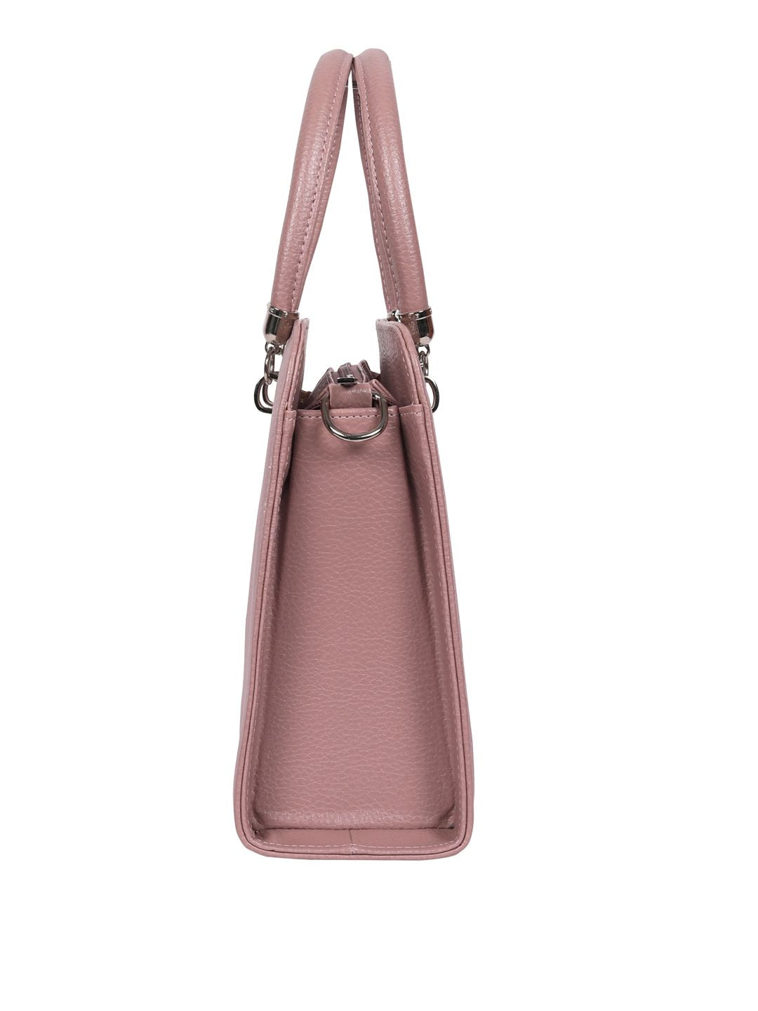 Lino Perros Dusty Pink Solid Handheld Bag