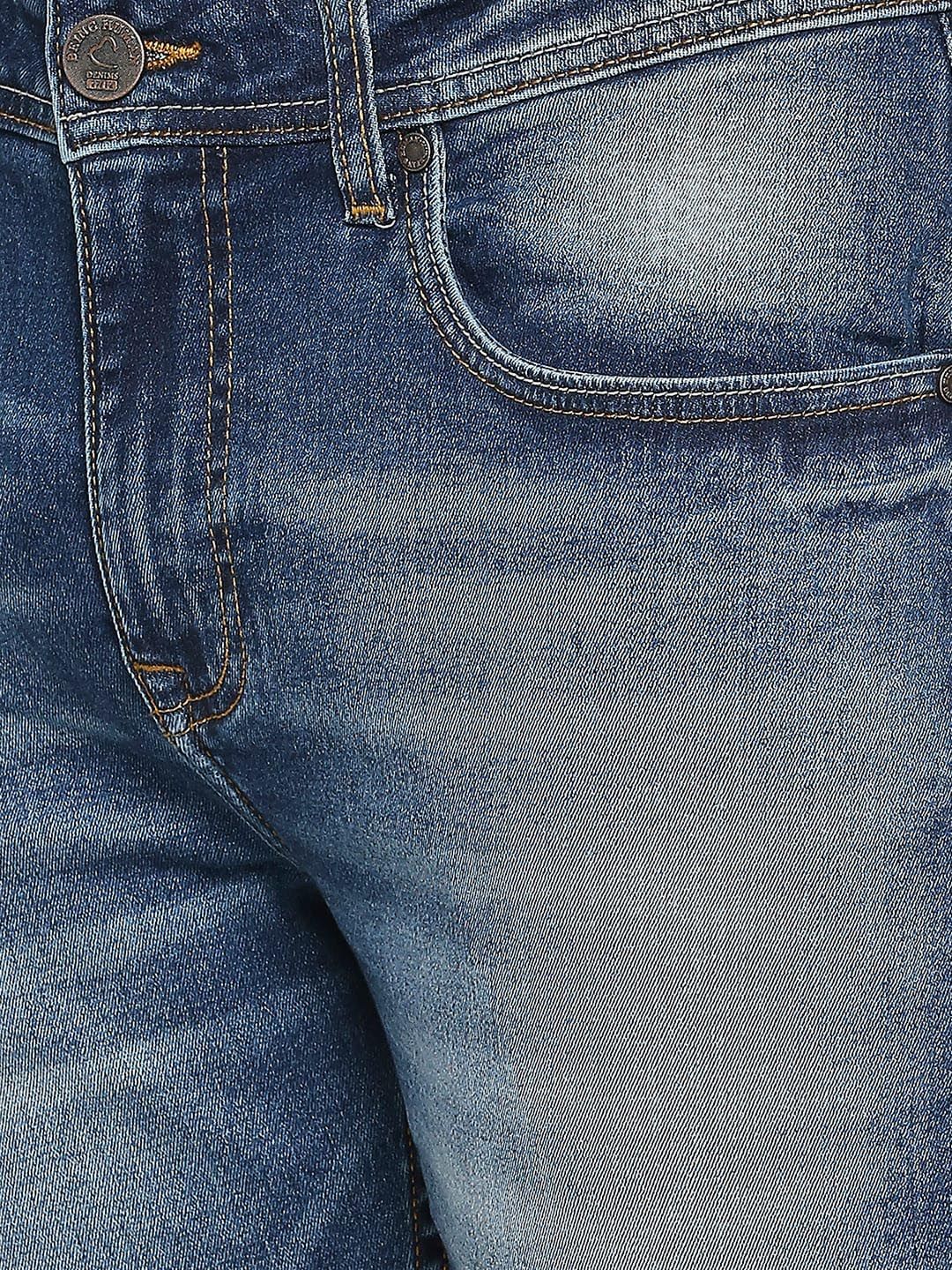 Being Human Men Clean Look Slim Fit Heavy Fade Jeans