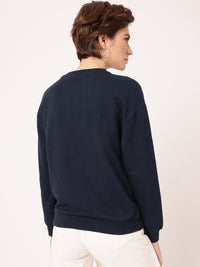 DressBerry Cotton Terry Relaxed Fit Sweatshirt