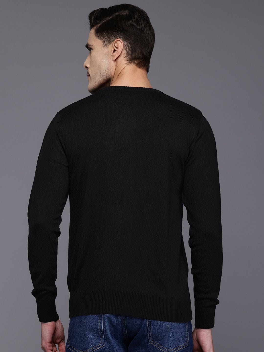 Raymond Abstract Print Knitted Pullover