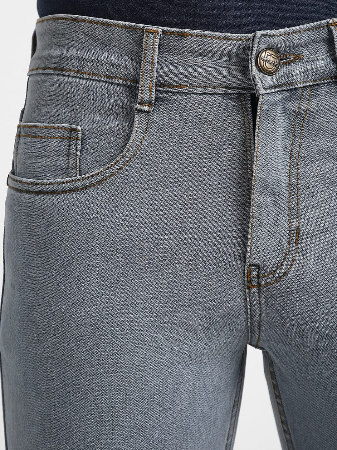 Urbano Fashion Men Mid-Rise Stretchable Jeans