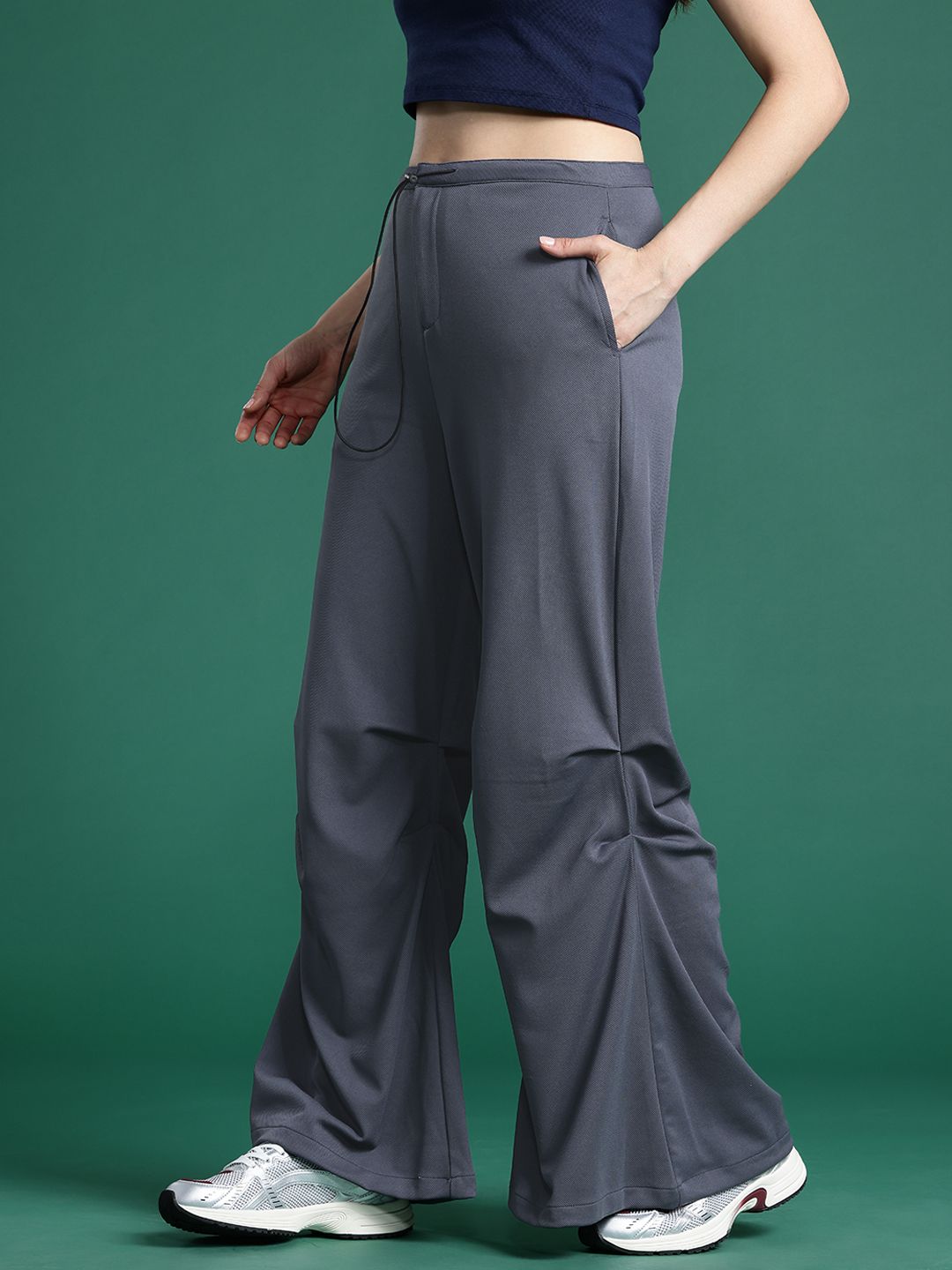DressBerry Women Loose Fit Parachute Pants