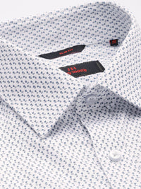 Raymond Slim Fit Floral Printed Pure Cotton Formal Shirt