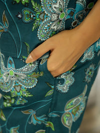 SANSKRUTIHOMES Women Printed Cotton Night suit