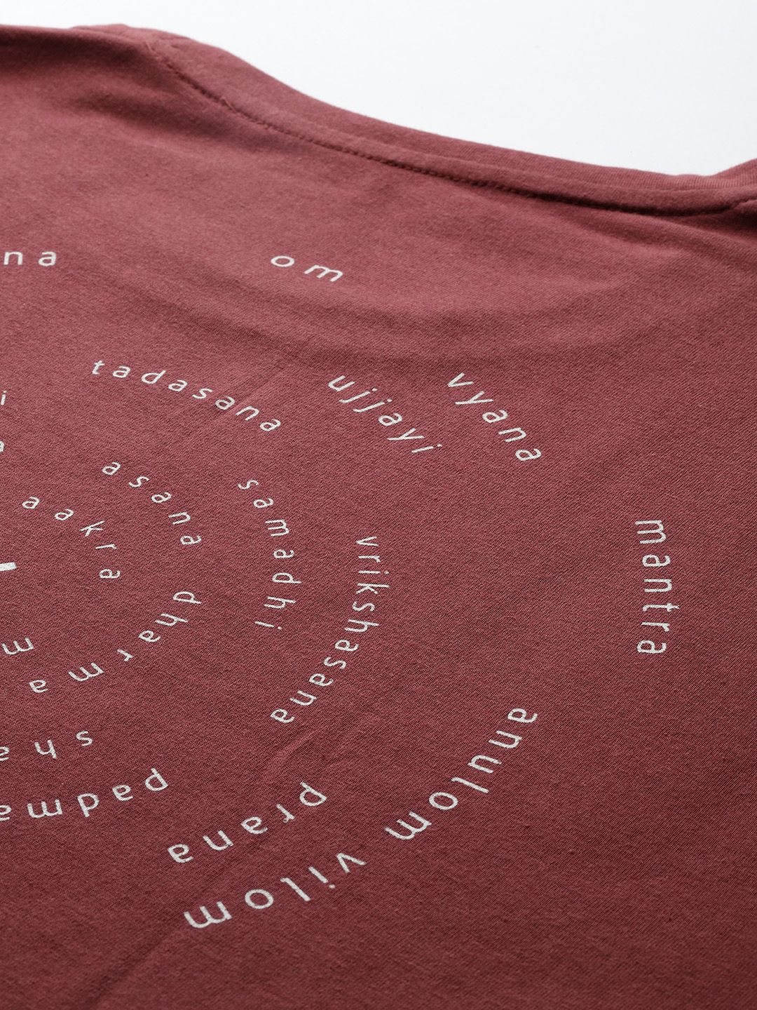 HRX by Hrithik Roshan Typography Print Pure Cotton Relaxed Yoga T-shirt