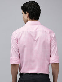 Park Avenue Slim Fit Checked Formal Shirt
