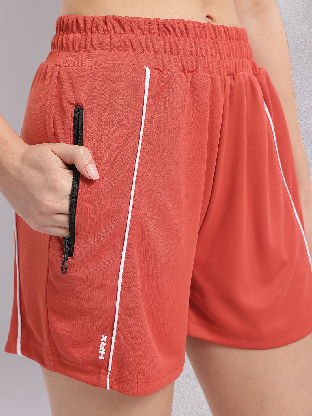 HRX by Hrithik Roshan Women Piping Detail Training Shorts