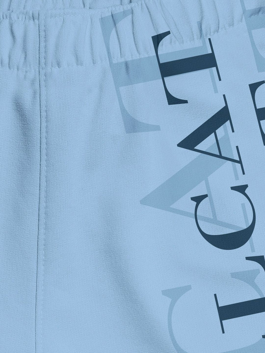 HELLCAT Boys Pack Of 2 Typographic Printed Cotton Sports Shorts