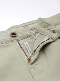 Mr Bowerbird Men Tapered Fit Stretchable Cropped Jeans