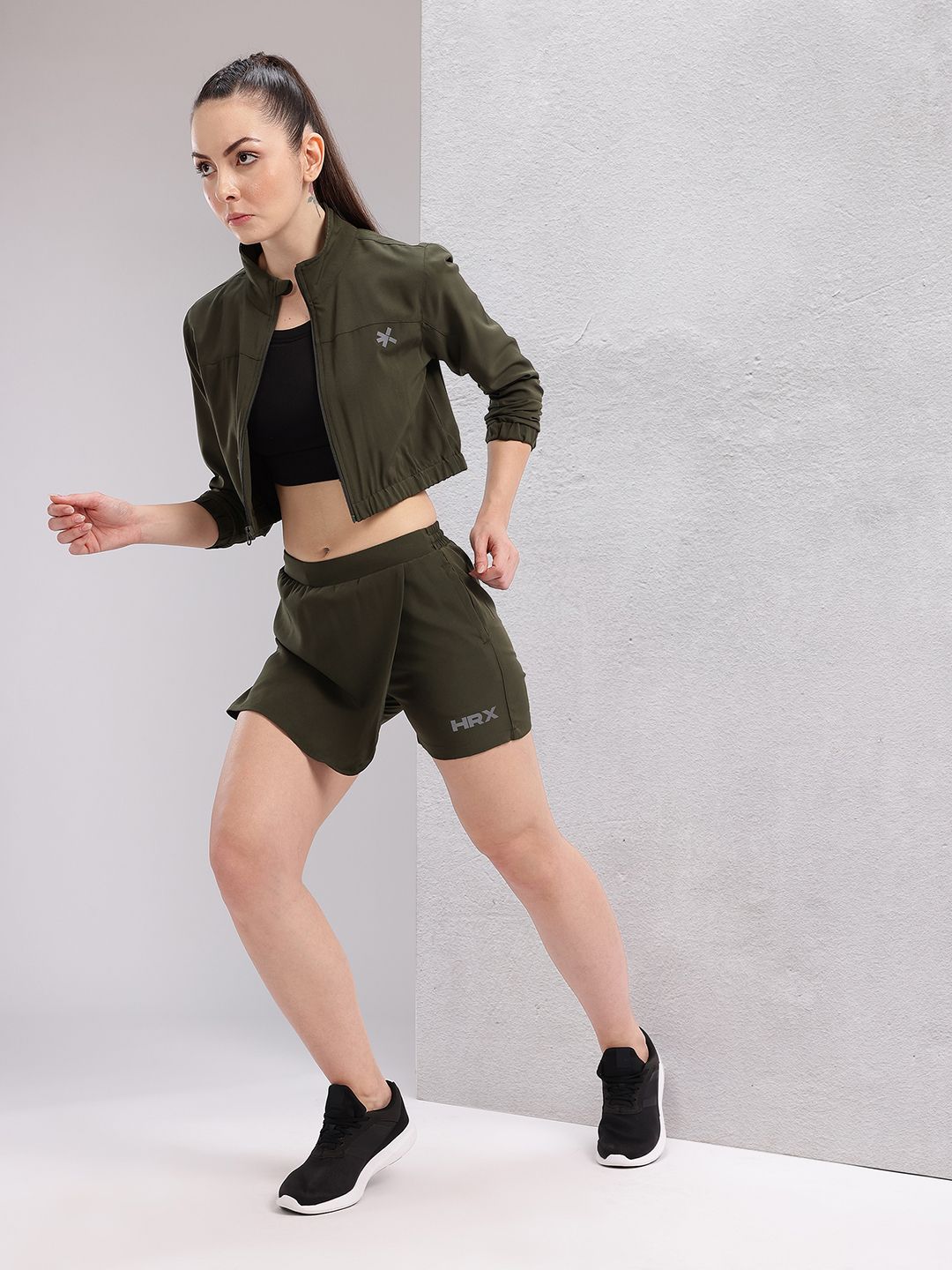 HRX by Hrithik Roshan Rapid-Dry Running Tracksuit