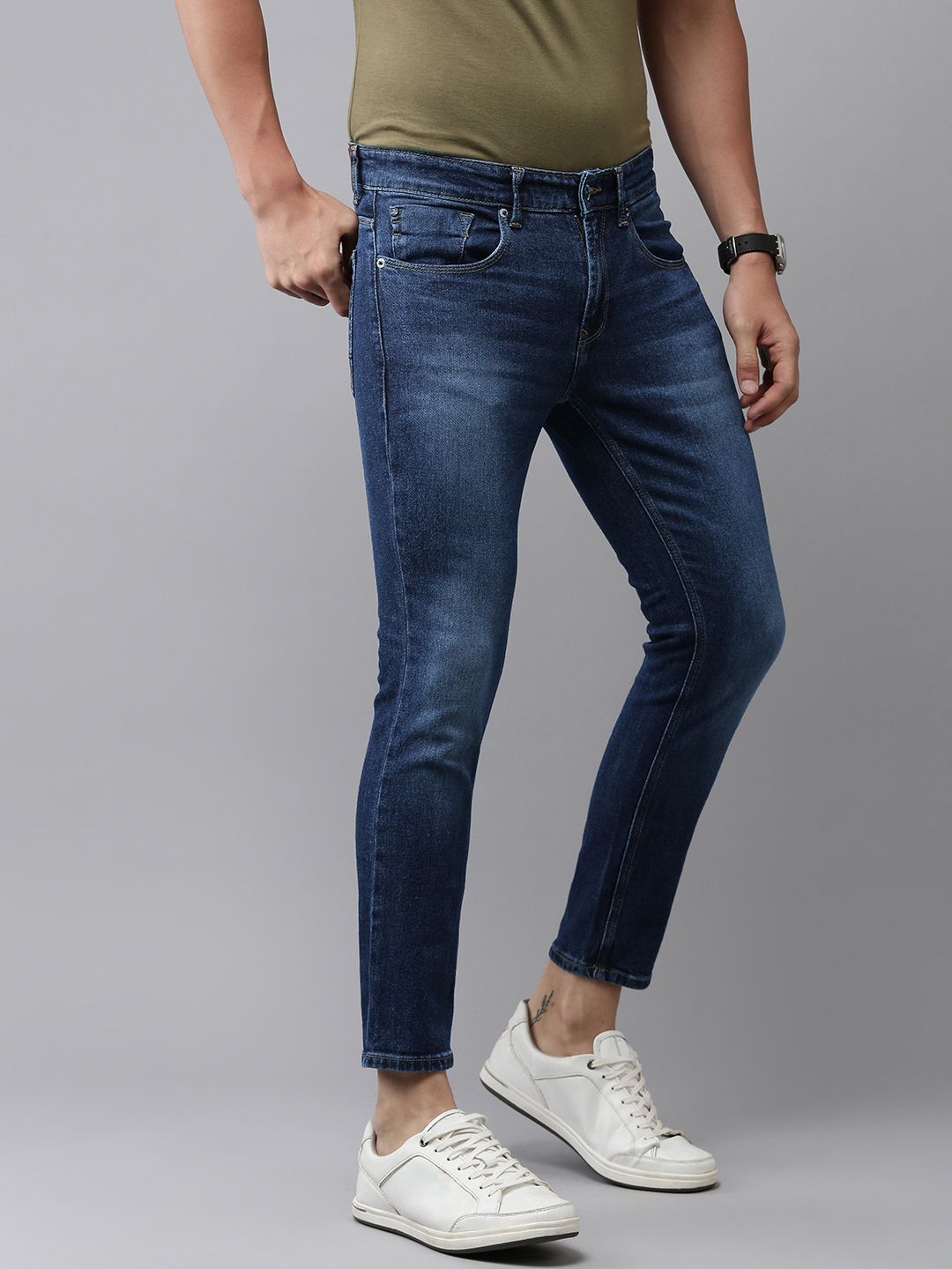 SPYKAR Men Kano Skinny Fit Light Fade Stretchable Jeans