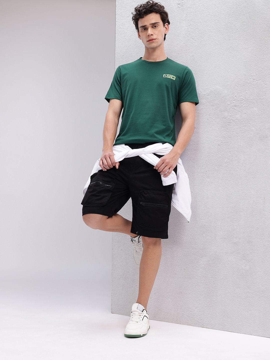 HRX by Hrithik Roshan Brand Logo Detail Lifestyle T-shirt