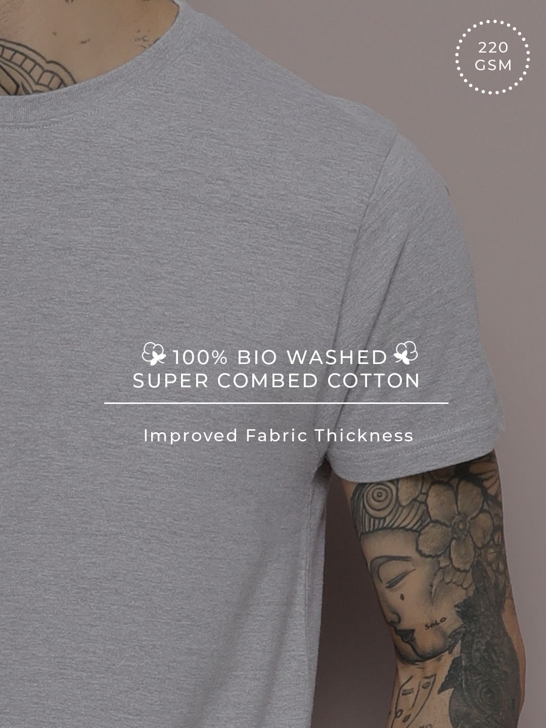 DILLINGER Men Solid Regular Fit T-shirt