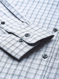 Park Avenue Slim Fit Pure Cotton Checked Formal Shirt