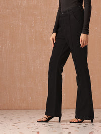 all about you Women Slim Bootcut High-Rise Stretchable Jeans