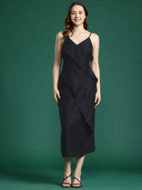 DressBerry Layered Sheath Midi Dress