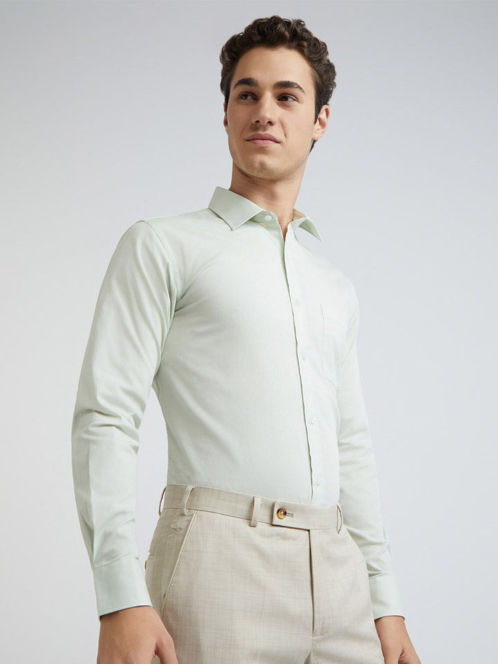 Park Avenue Pure Cotton Slim Fit Opaque Formal Shirt