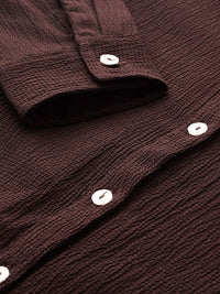 all about you Textured Formal Shirt
