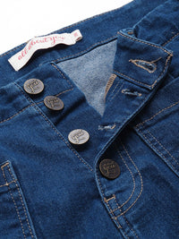 all about you Women Wide Leg High-Rise Stretchable Jeans