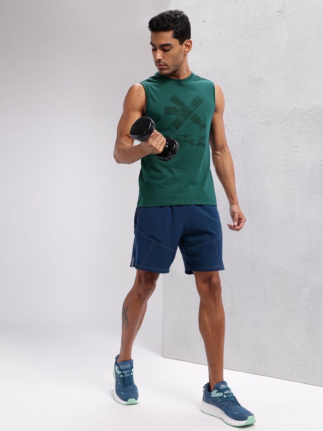 HRX by Hrithik Roshan Brand Logo Printed Sports T-shirt