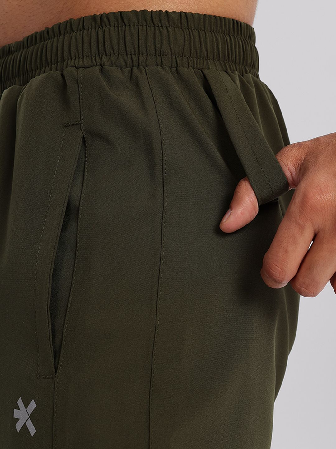 HRX by Hrithik Roshan Men Zipped Hem Rapid-Dry Training Track Pants