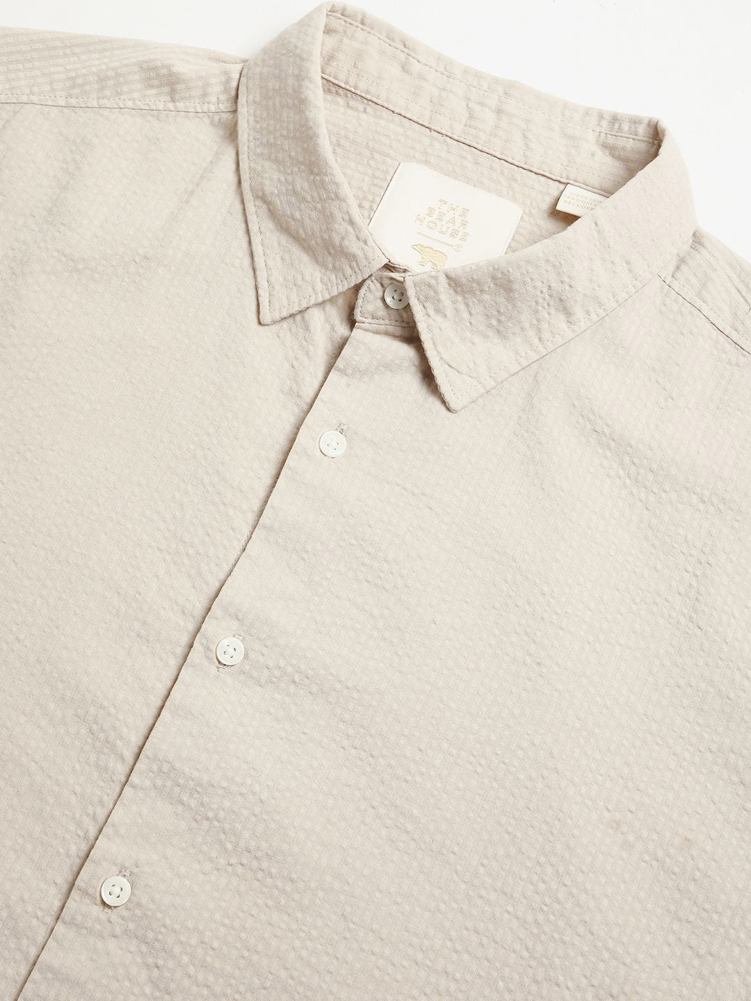 THE BEAR HOUSE Men Slim Fit Opaque Casual Shirt