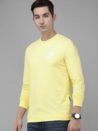 THE BEAR HOUSE Men Typography Printed Slim Fit Pure Cotton T-shirt