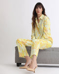 RAREISM Women Paisley Print Satin Trousers