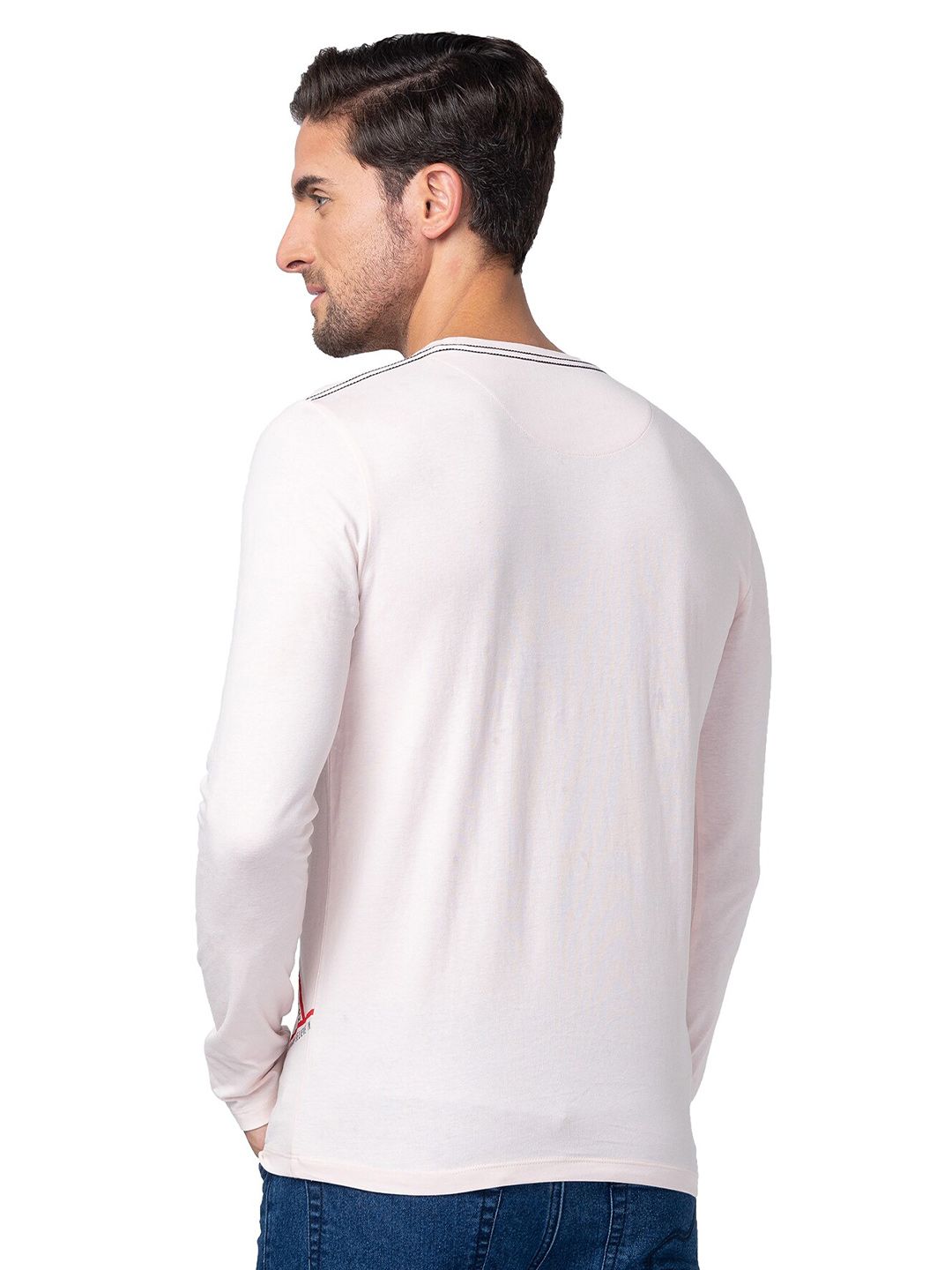 Being Human Slim Fit Typography Printed Round Neck T-shirt