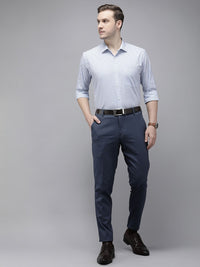 Park Avenue Pure Cotton Slim Fit Opaque Striped Formal Shirt