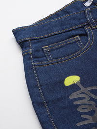 DressBerry Women Printed Mom Fit Jeans