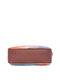 ZOUK Women Colourblocked Structured Sling Bag