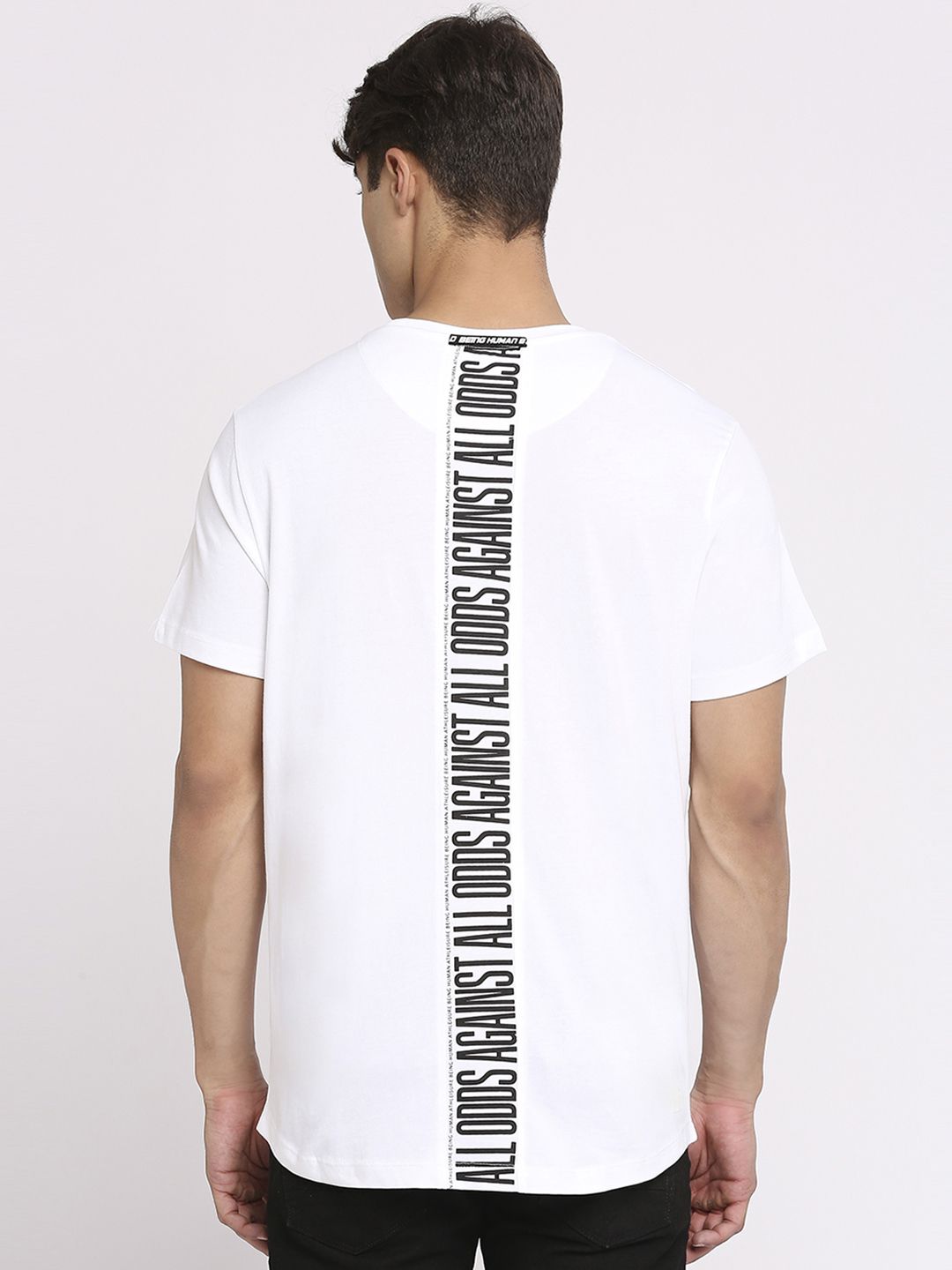 Being Human Printed Pure Cotton T-shirt