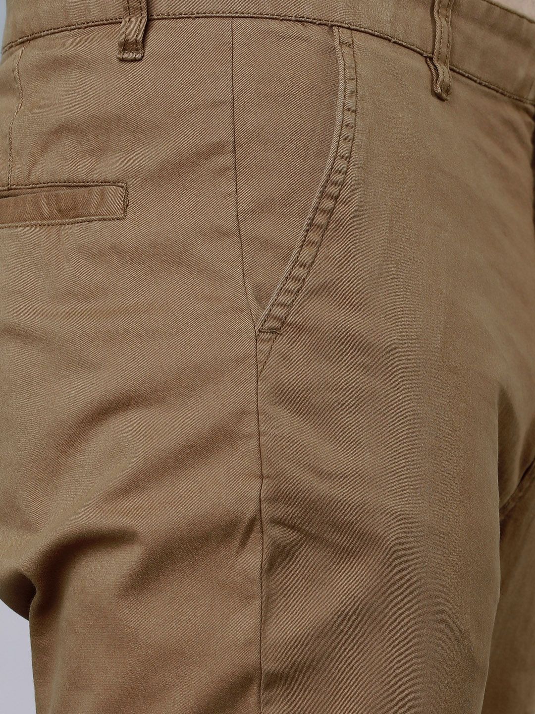 HIGHLANDER Men Khaki Slim Fit Joggers