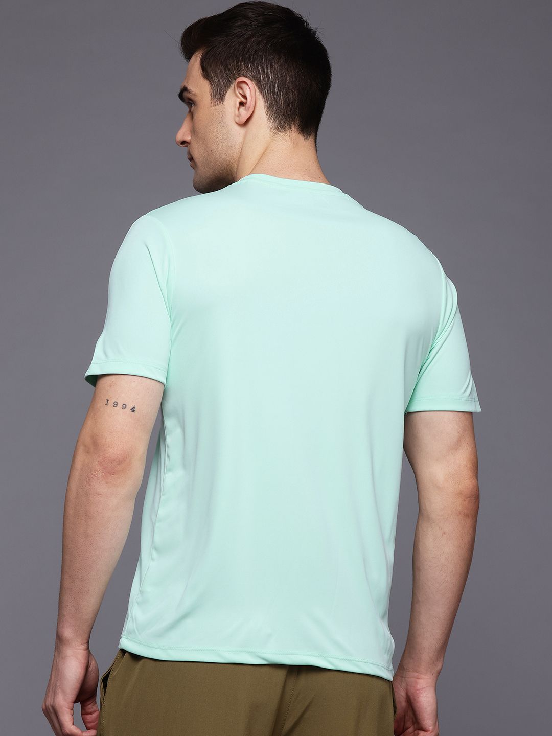 HRX by Hrithik Roshan Rapid-Dry Printed Running T-shirt